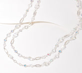 Kirks Folly Silvertone Essentials Crystal Queen Necklace